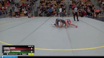 120 lbs Cons. Round 3 - Cohen Green, Grapplers vs Michael Alexander, MN STORM