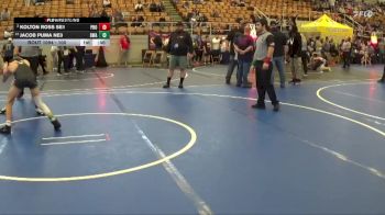 100 lbs Cons. Semi - Jacob Puma NE3, Donahue Wrestling Academy vs Kolton Ross SE1, Prodigy