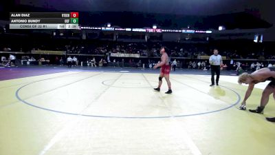 174 lbs Consi Of 32 #1 - Alan Diaz, Virginia Tech vs Antonio Bundy, Central Florida