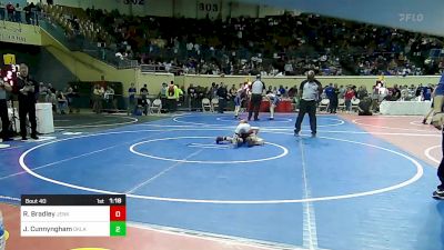 84 lbs Round Of 32 - Riley Bradley, Jenks Trojan Wrestling Club vs Jackson Cunnyngham, Oklahoma Wrestling Academy