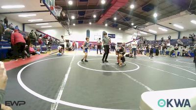 61 lbs Final - Legend Bigheart, Sperry Wrestling Club vs Aksel Davis, Tahlequah Wrestling Club
