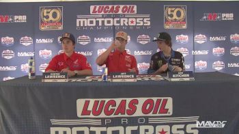 Press Conference Replay | Lucas Oil Pro Motocross  6/11/22