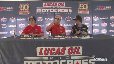 Full Replay | Lucas Oil Pro Motocross Press Conference 6/11/22