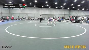 105 lbs Consi Of 4 - Caden Bowling, OK Elite 14U Orange vs Harper Hamacher, Untouchables 14U MN