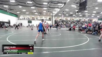 106 lbs Cons. Round 4 - Jeredy Nilges, Mill Valley vs Tucker Saferite, South Central Punisher