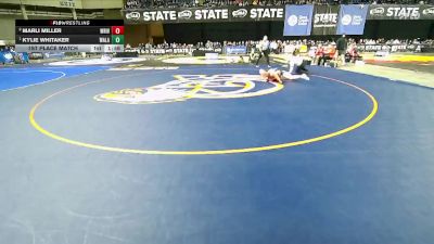 Girls 3A 135 lbs 1st Place Match - Kylie Whitaker, Walla Walla (Girls ...