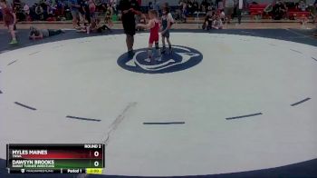 49 lbs Round 2 - Myles Maines, TNWA vs Dawsyn Brooks, Rabbit Turner Wrestling