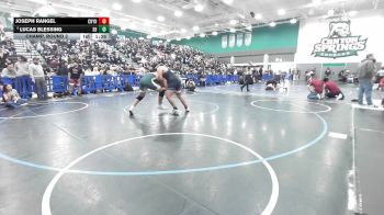 215 lbs Champ. Round 2 - Joseph Rangel, Canyon Springs vs Lucas Blessing, Santa Barbara