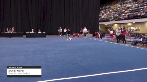 Brynley Nowak - Women's Group, Wings Gymnastics Academy - 2021 Women's Xcel Region 4 Championships