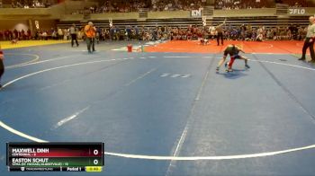 65 lbs Placement (4 Team) - Easton Schut, STMA (St. Michael/Albertville) vs Maxwell Dinh, Centennial