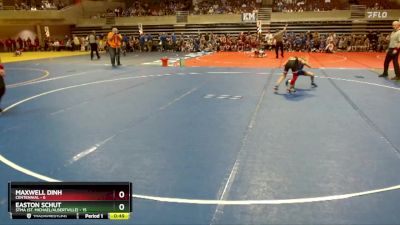 65 lbs Placement (4 Team) - Easton Schut, STMA (St. Michael/Albertville) vs Maxwell Dinh, Centennial