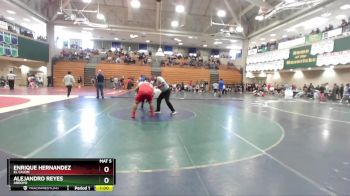 285 lbs Cons. Round 6 - Enrique Hernandez, El Cajon vs Alejandro Reyes, Arroyo