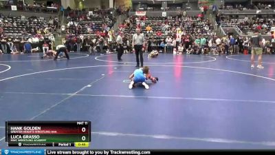 75 lbs Cons. Round 3 - Hank Golden, Greater Heights Wrestling-AAA vs Luca Grasso, MWC Wrestling Academy