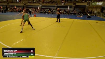 100 lbs Cons. Round 1 - Destin Reiter, Paynesville vs Nolan Ourada, Redwood Valley