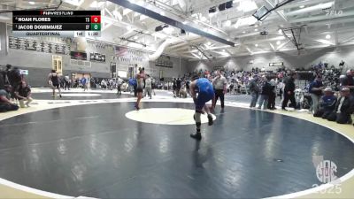 116 lbs Quarterfinal - Jacob Dominguez, Elite Force vs Noah Flores, Team Selma