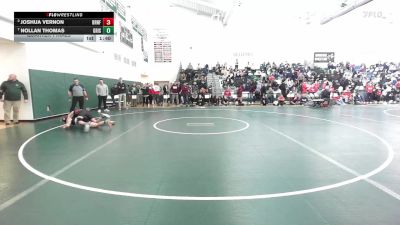 106 lbs Quarterfinal - Joshua Vernon, Branford vs Nollan Thomas, Griswold/Wheeler