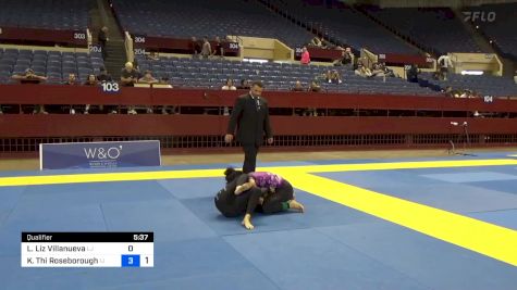 Lynnette Liz Villanueva vs Krista Thi Roseborough 2024 Pan IBJJF Jiu-Jitsu No-Gi Championship