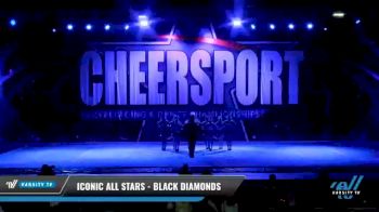 Iconic All Stars - Black Diamonds [2021 L4 Senior Coed - D2 - Small Day 2] 2021 CHEERSPORT National Cheerleading Championship