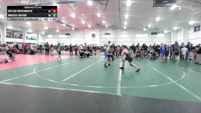 J-160 lbs Round Robin 2 - Dylan Reithmayr, NJ vs Brock Hayes, MI