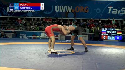 74 kg Qualif. - Chermen Valiev, Rus vs Tino Rettinger, Ger