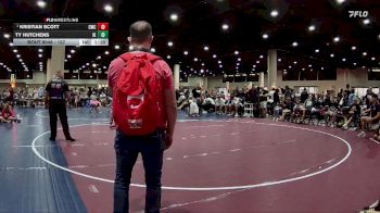 157 lbs Quarterfinal - Kristian Scott, Catholic Wrestling Club vs Ty Hutchens, Iron Knights