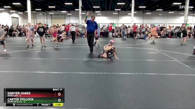 52 Lbs Round 5 (8 Team) - Sawyer Oakes, Rebellion Vs Carter Pollock 