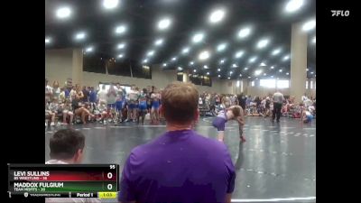 95 lbs Round 2 (6 Team) - Levi Sullins, BS Wrestling vs Maddox Fulgium, Team Misfits