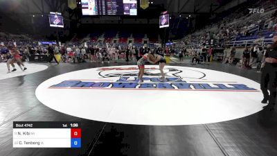 142 lbs Rnd Of 32 - Nanda Kibi, MI vs Colbie Tenborg, IA