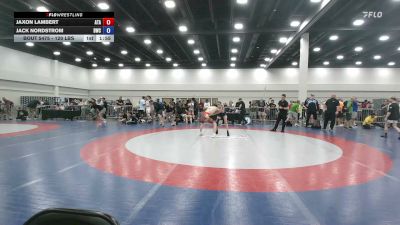 120 lbs Cons. Quarters - Jaxon Lambert, Alabama Takedown Academy vs Jack Nordstrom, Bradley Wrestling Club