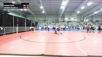 220 lbs Rr Rnd 1 - Dominic Piper, Fight Barn WC vs HERBERT BILLUPS IV, Great Bridge Wrestling Club