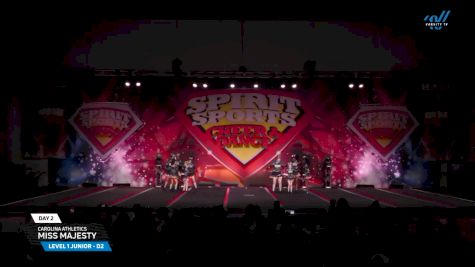 Carolina Athletics - Miss Majesty [2025 L1 Junior - D2 Day 2] 2025 Spirit Sports Myrtle Beach Nationals