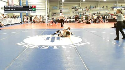 113 lbs Rr Rnd 2 - Matthew Kesterson, BC Predators - HSB vs Lucas Enos, Iron Faith Silver - HSB