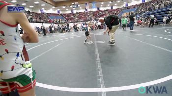 37-40 lbs Semifinal - Bradley Francis, Skiatook Youth Wrestling vs Emsley Bogle, Noble Takedown Club