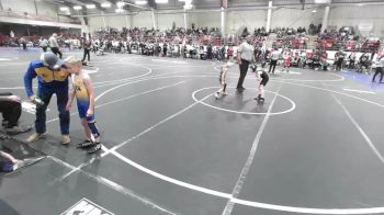 62 lbs 5th Place - Cash Burns, Montrose Wrestling Club vs Henry Robinson, Stout Wr Acd