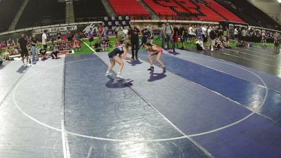 126 lbs Quarters - Jaycelynn Bowles, Wyoming vs Reygan Bullington, Idaho