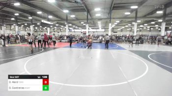 123 lbs Quarterfinal - Dillon Herd, Torotech vs Dariel Contreras, Mustang WC