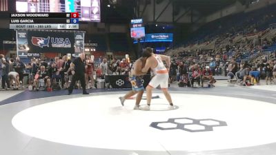 285 lbs Cons. Rd Of 32 - Jaxson Woodward, New York vs Luis Garcia, Kansas