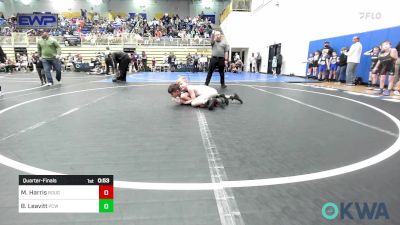 61 lbs Semifinal - Klyde Vaughan, Team Guthrie Wrestling vs Isaac Reeves, Bartlesville Wrestling Club