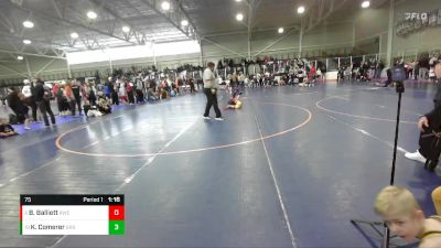 75 lbs Cons. Round 3 - Beau Balliett, Roy Wrestling Club vs Kayson Comerer, Green River Grapplers