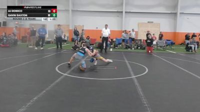 72 lbs Round 2 (8 Team) - AJ Domico, Ohio Gold vs Gavin Saxton, Warner Elite