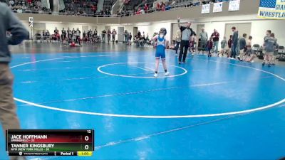 93 lbs Placement (4 Team) - Jace Hoffmann, Springfield vs Tanner Kingsbury, NYM (New York Mills)