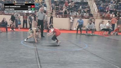 80_B lbs Round Of 32 - Cole Youngblood, Eastern York vs Luke Smith, Springford