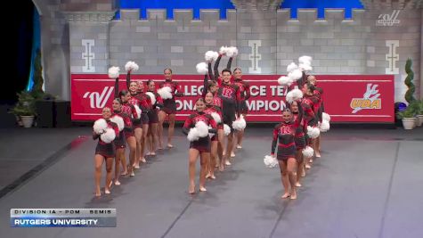 Rutgers University [2026 Division IA - Pom Semis] 2026 UCA & UDA College Cheerleading and Dance Team National Championship