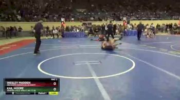 106 lbs Champ. Round 1 - Wesley Madden, Oklahoma Wrestling Academy vs Kail Moore, Warner Eagle Wrestling Club