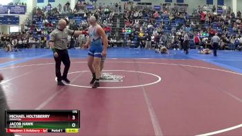 175 lbs Cons. Round 5 - Michael Holtsberry, Swanton vs Jacob Hawk, Allen East