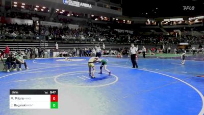 85 lbs Quarterfinal - Marco Priore, Hanover Park vs Jake Baginski, Montville