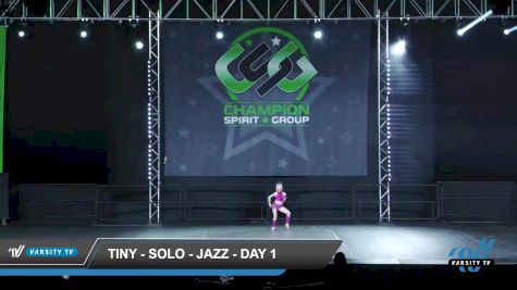 Tiny - Solo - Jazz - Day 1 [2022 Peyton Koerner Tiny - Solo - Jazz] 2022 CSG Schaumburg Dance Grand Nationals