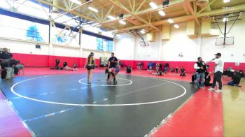 140 lbs Cons. Round 2 - Bowie Digregorio, Long Beach Poly vs Camila Bernaga, Sanger