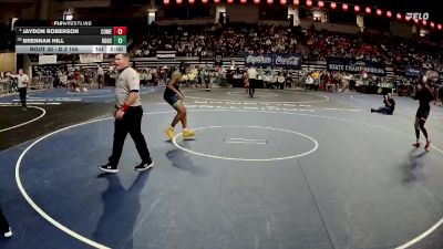 D 2 165 lbs Champ. Round 1 - Brennan Hill, Kenner Discovery Health Science vs Jaydon Roberson, Comeaux