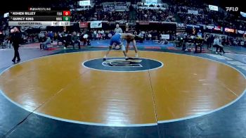 AA - 190 lbs Quarterfinal - Quincy King, Missoula Big Sky / Loyola Sacred Heart vs Kohen Rilley, Flathead (Kalispell)